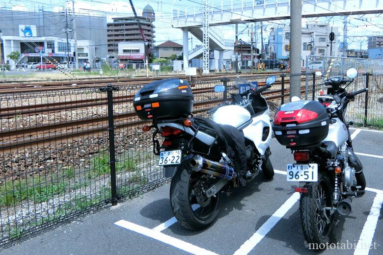 倉敷駅前バイク駐輪場