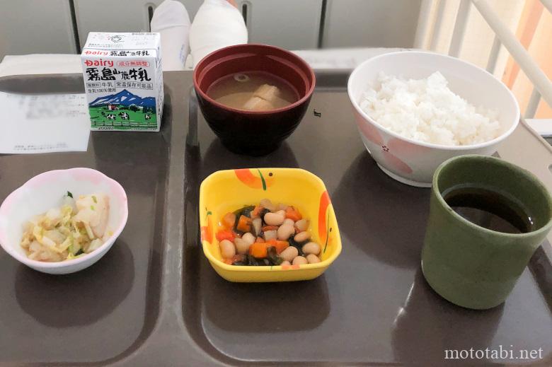 奈良・入院時の食事