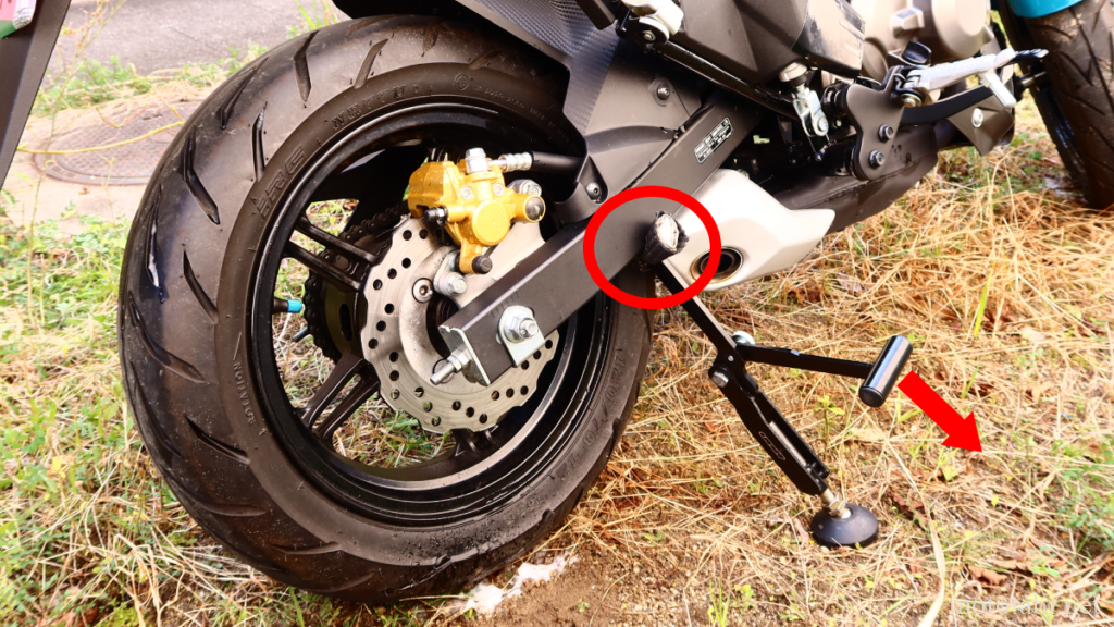 スイングアームリフトスタンド