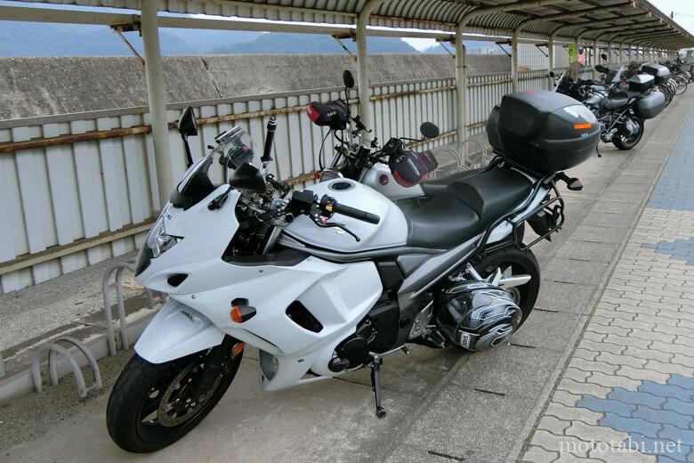 鞆の浦・バイク