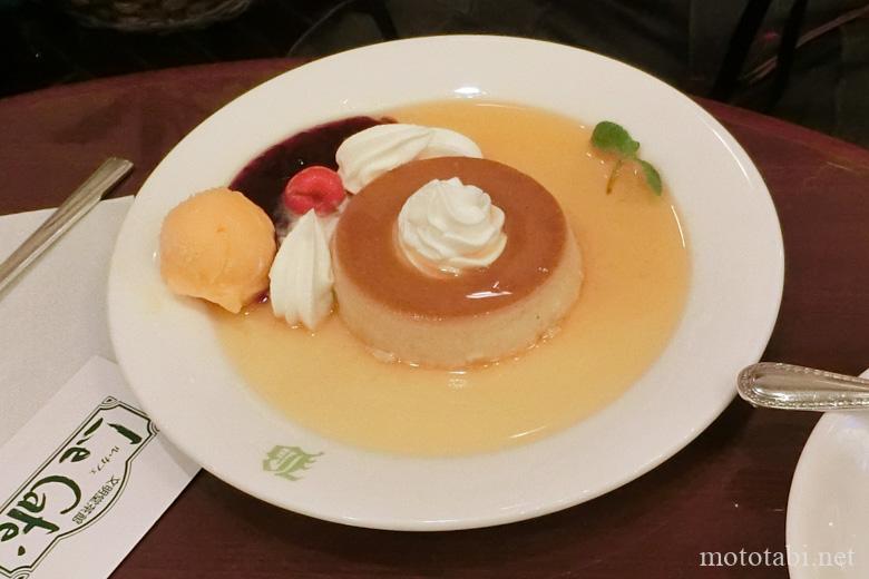 文明堂茶館ル・カフェ・カステラプディング