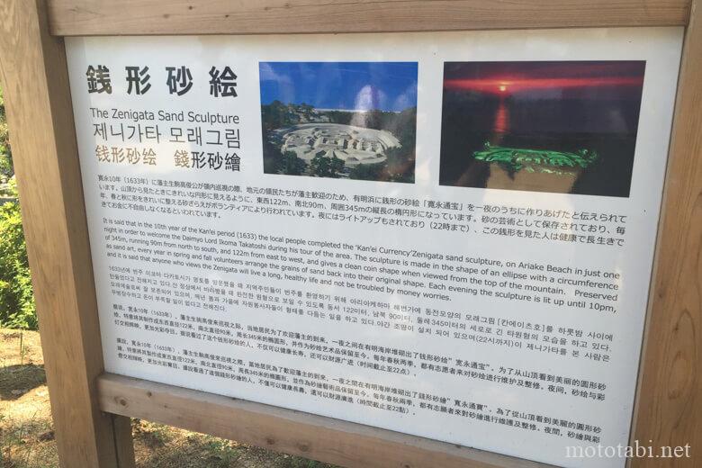 銭形砂絵