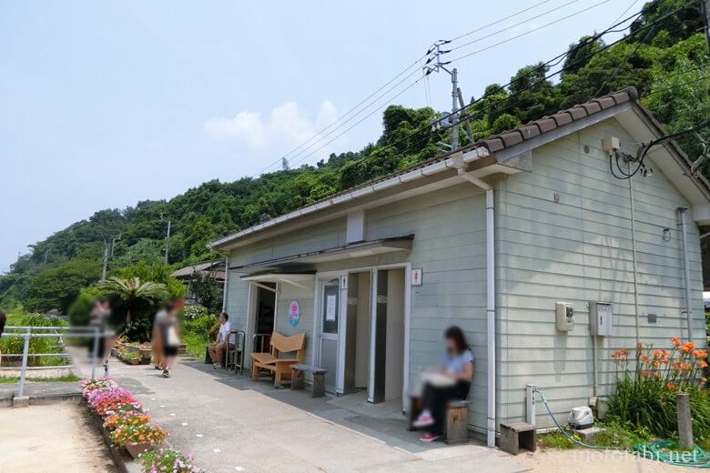 JR四国予讃線の下灘駅