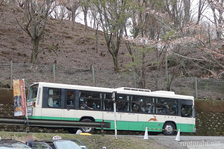 奈良交通のバス