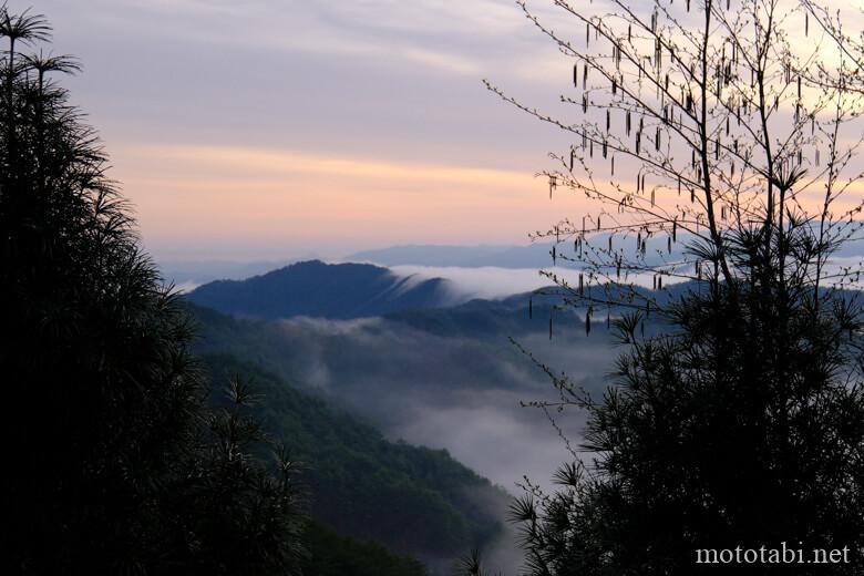 野迫川村の雲海