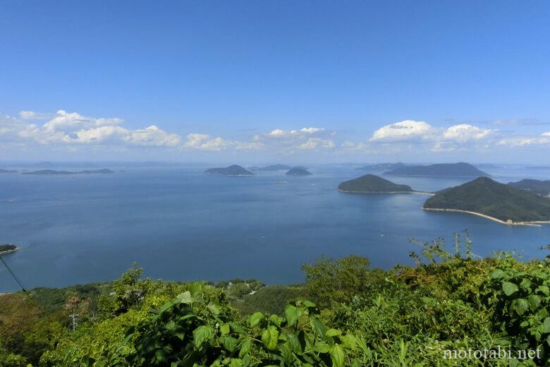 香川県・紫雲出山の展望台